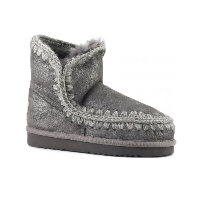 MOU Eskimo Ankle Boots Women's Gray-1