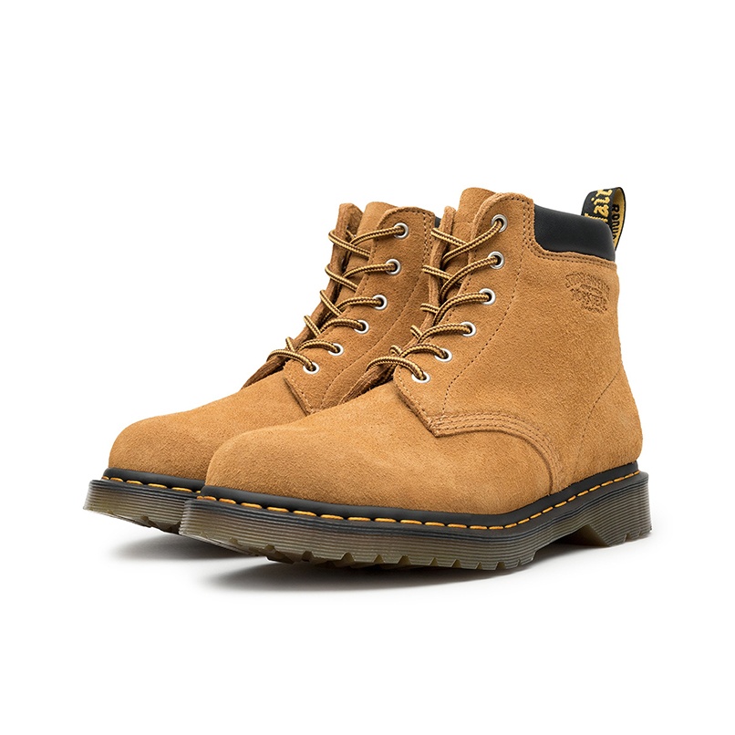 Dr.Martens Stussy X 939 Suede Ankle Boots 'Chestnut' - POIZON