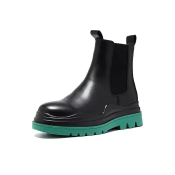 Bellum Han Crew Chelsea Boots Men's Black