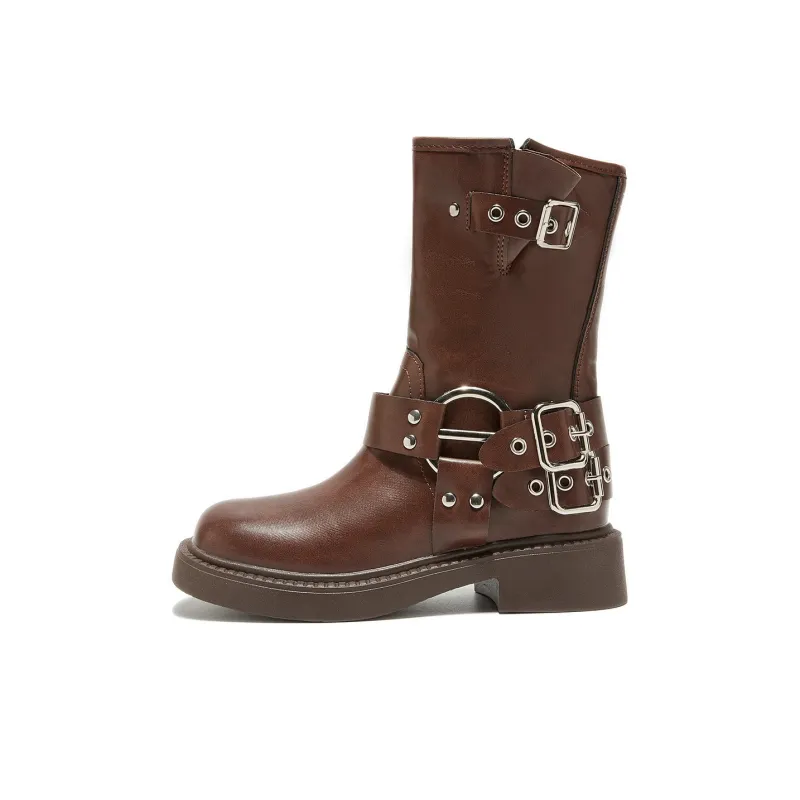 Medd Ankle Boots Women's Black/Brown-6