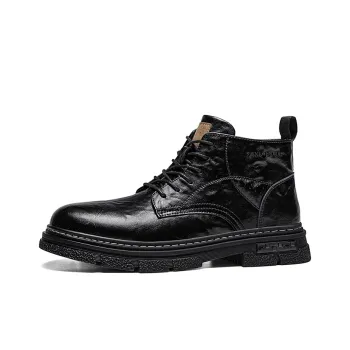 XIMO BULL Ankle Boots Men Black/Brown
