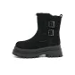 Black Fleece-Lined