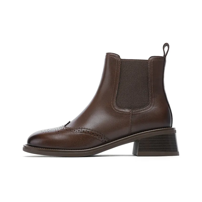 GOLDLION Short Chelsea Boots Women's-5