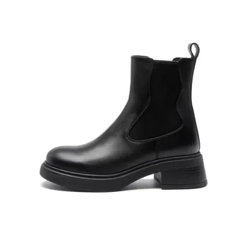 Satchi Short Chelsea Boots 5cm Women's Black