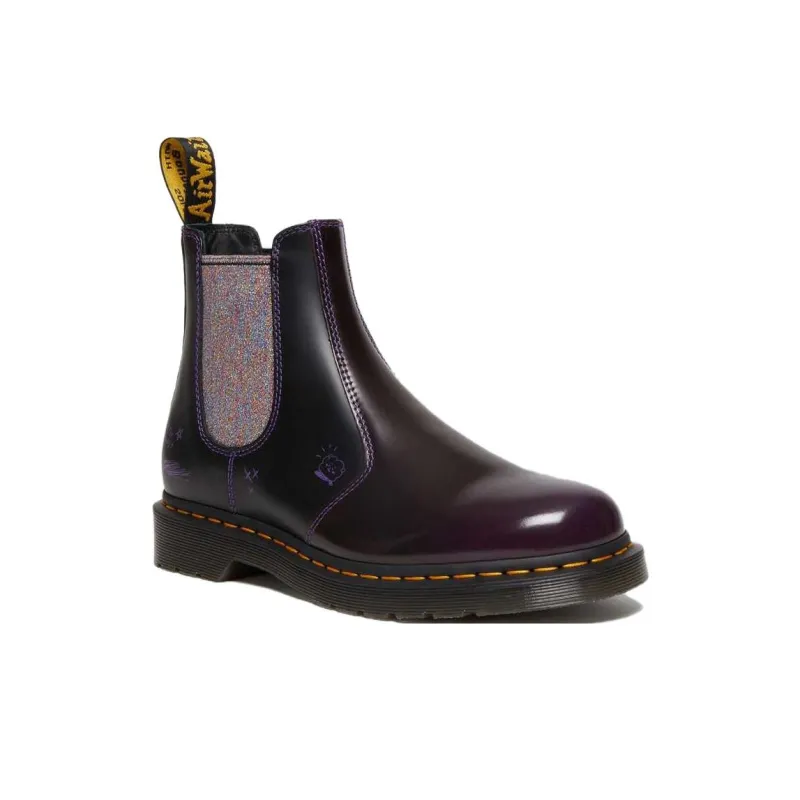 Dr. Martens 2976 Chelsea Boots BT21 Purple Black Women's-1