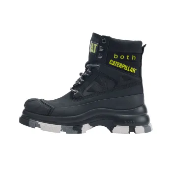 BOTH x CAT Slip Resistant Short Outdoor Boots Women's Black