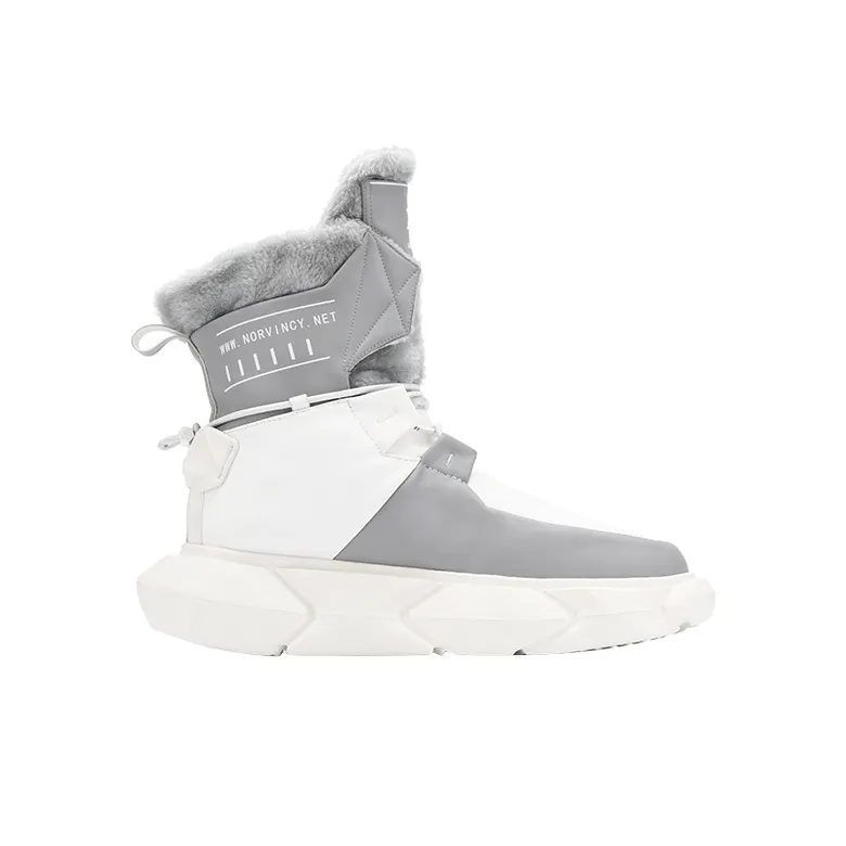 NORVINCY Snow Boots Unisex Bright Gray-1