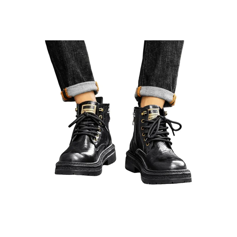 X-ZONE Knee-High Martin Boot High-Top Men's-11