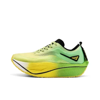 YUDONG Running Shoes Men Low Top Butterfly Yellow Green
