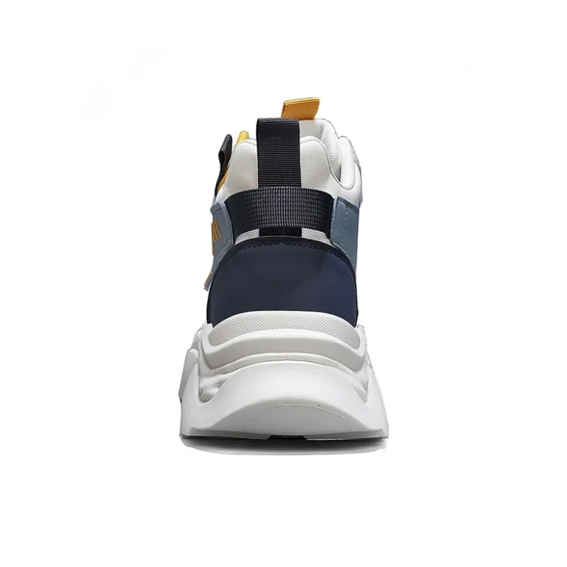 JKEM Anti-Slip And Wear-Resistant Warm High-Top Chunky Sneakers Men's-13