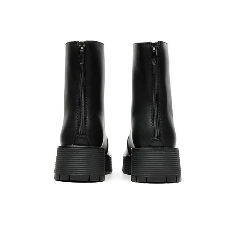YEDANI Ankle Boots Men Black-4
