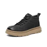 Black Fleece-Lined