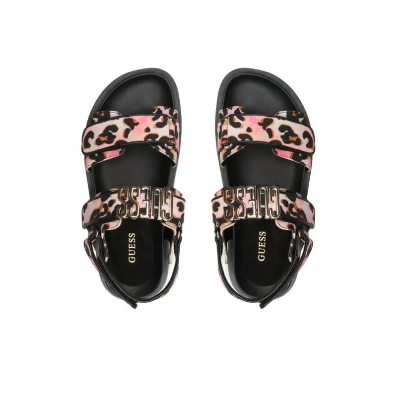 GUESS Strap Sandals Women's Black-4
