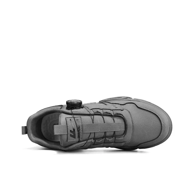 Warrior Short Martin Boot Men's Gray-3