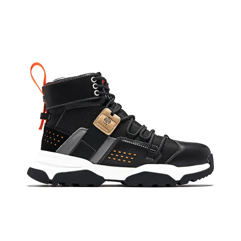 Lee Warm And Wear-Resistant Short Outdoor Boots Men's Black-1