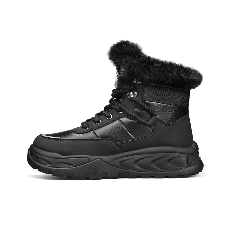 Team Bees Warm And Wear-Resistant Short Snow Boots Men's Box Included-6