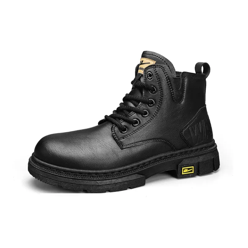 Warrior Crew Martin Boot Men's Black-2