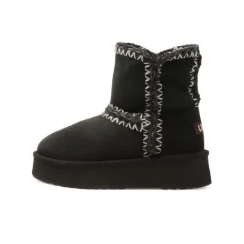 MOU Short Snow Boots Women's Black