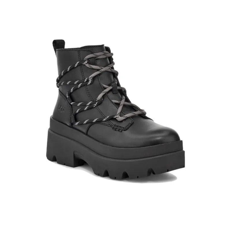 UGG Brisbane Lather Ankle Boots-2