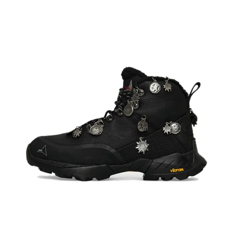 ROA Nightfall Medallion Andreas Ankle Boots Men's Black-0
