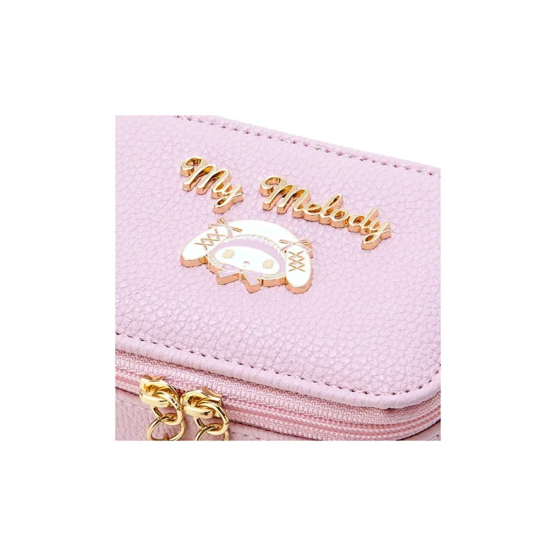 Sanrio Polyester Jewelry Box Makeup Bag Regular Women's Pink-2