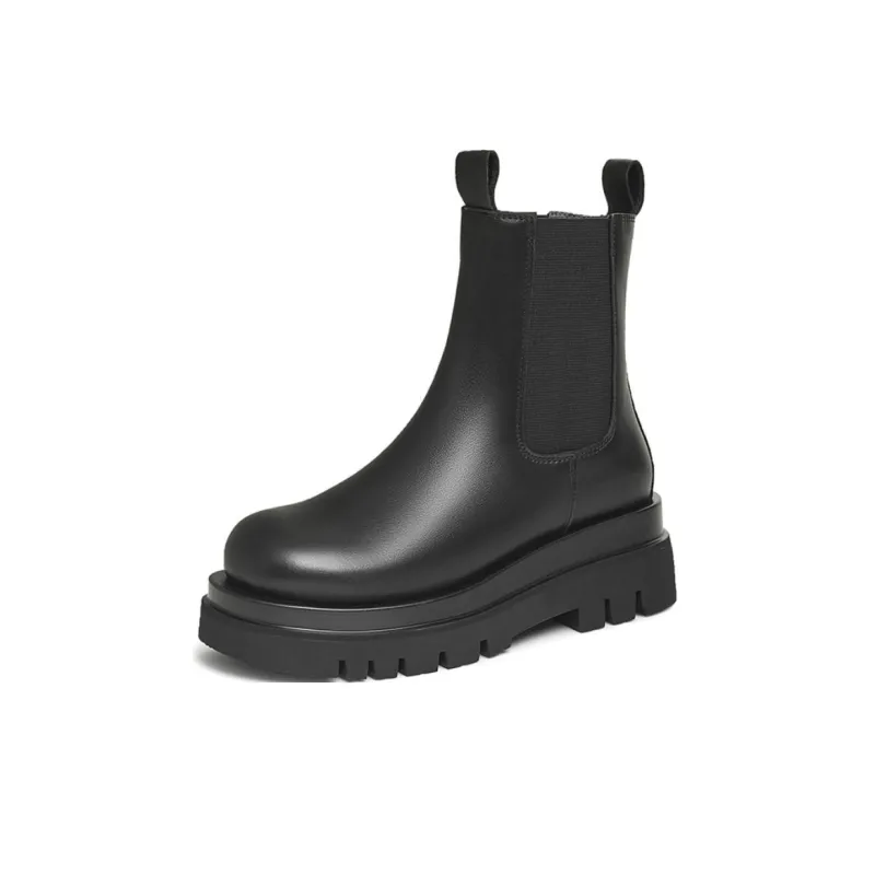 TATA Chelsea Boots Women's Solid Color-1