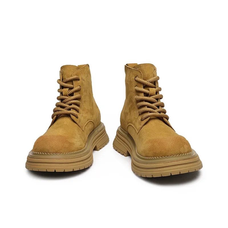 ΛOLUNKΛ Short Martin Boot Men's Camel-3