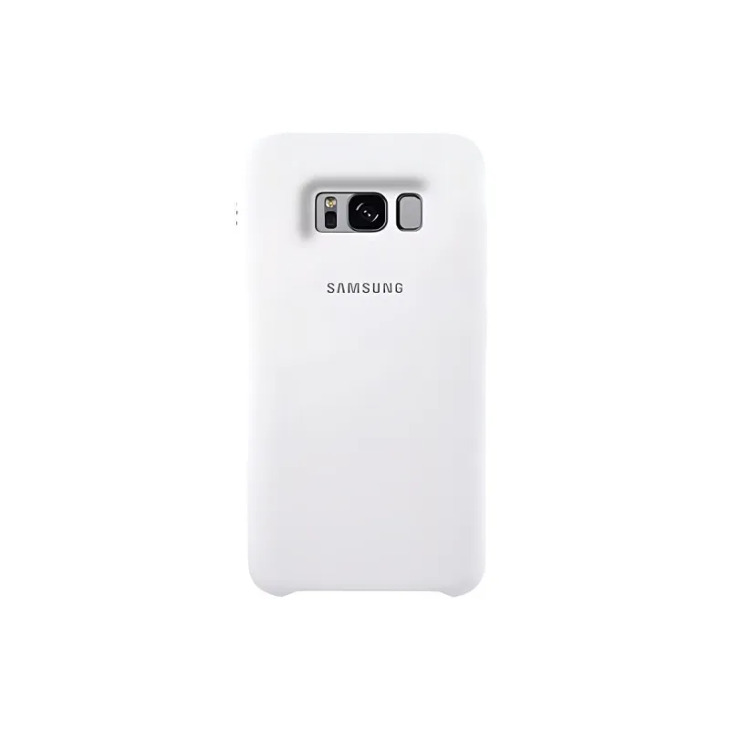 SAMSUNG Silicone Material Impact-Resistant Abrasion-Resistant Phone Cases Compatible With Galaxy S8 Solid Color-1