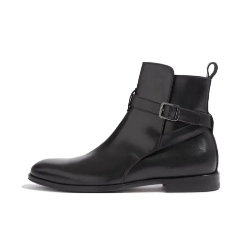SCAROSSO Lara Buckled Ankle Boots Women's-0
