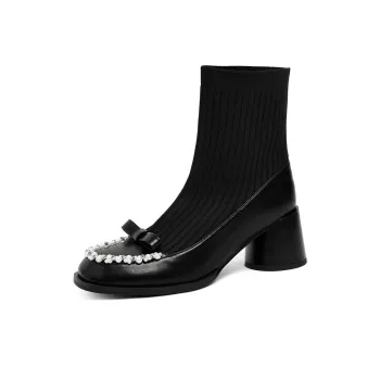 CAMEIDO Ankle Boots 6cm Women's Black