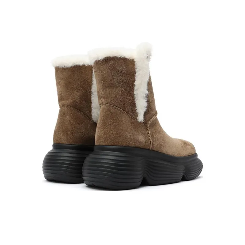 DAPHNE LAB Lollipop Series Short Snow Boots Women's-8