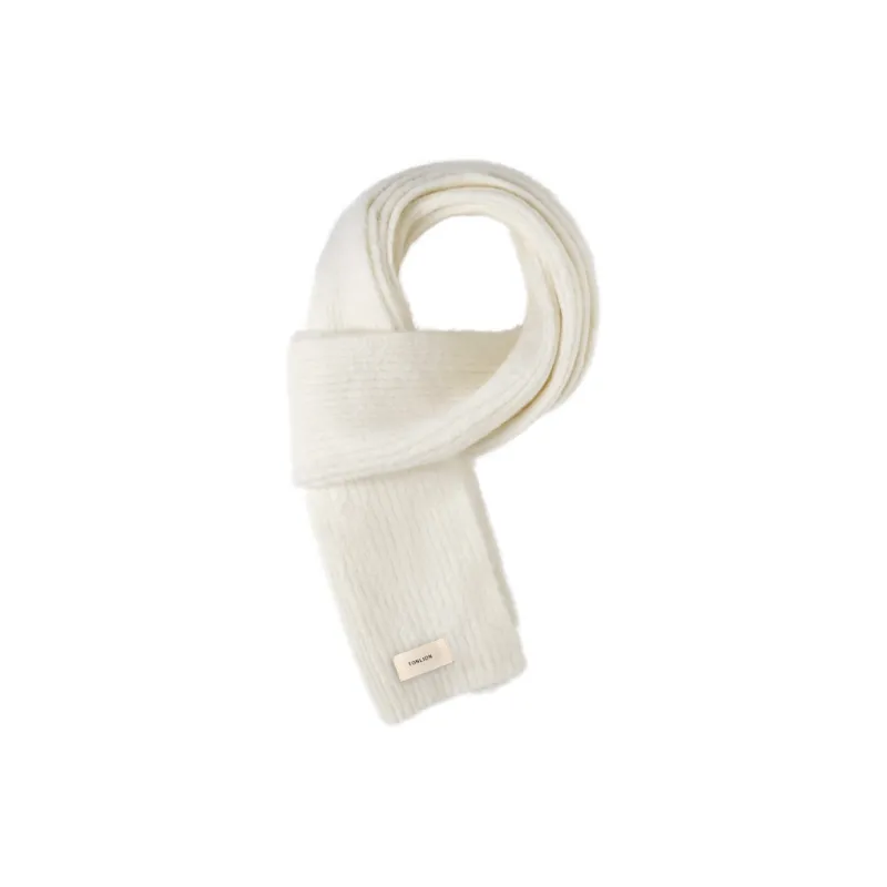 Tonlion Polyester Knit Scarves Women's-0