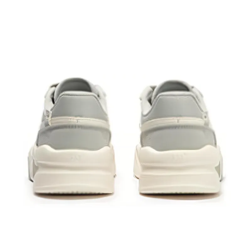 361° Jincheng Durable Breathable Low-Top Skateboard Shoes Women's White Gray-2