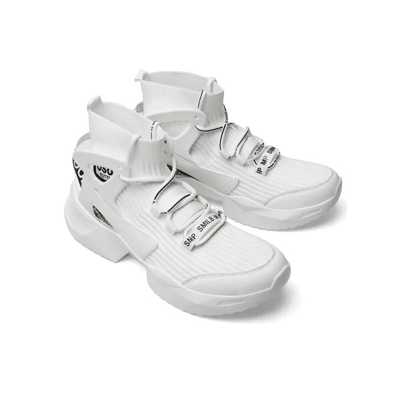 Jerden Smith Slip Resistant, Breathable, Lightweight High Top Chunky Sneakers Unisex-15