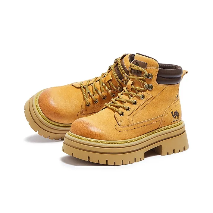 CAMEL Short Martin Boot 6cm Women's-2
