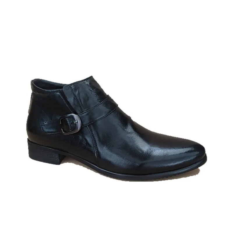 Paul Gabriel Ankle Boots 4cm Men's Black-1