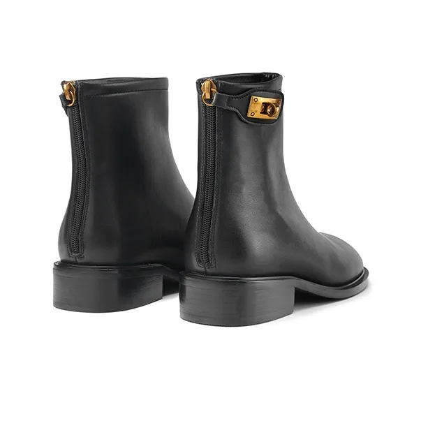 SATURDAY MODE Ankle Boots Women's Black-4