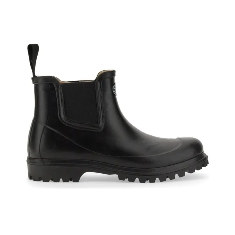 SUPERGA Short Chelsea Boots Women's Black-1