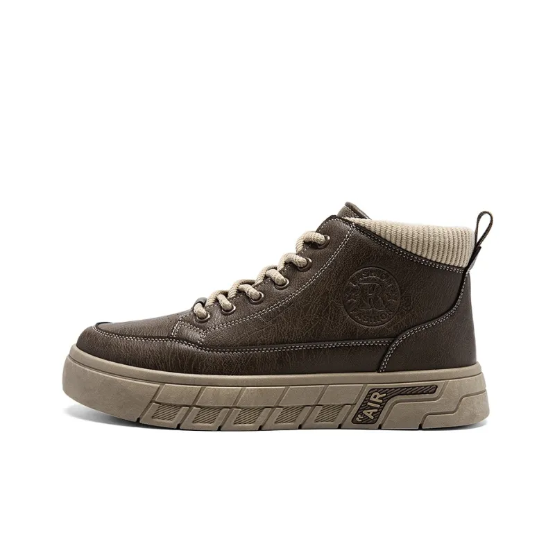GAISIMA Ankle Boots Men Khaki-5