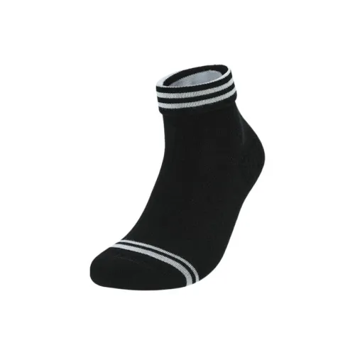 FILA Golf Series Mid Calf Socks Women's 1 Pack Pitch Black