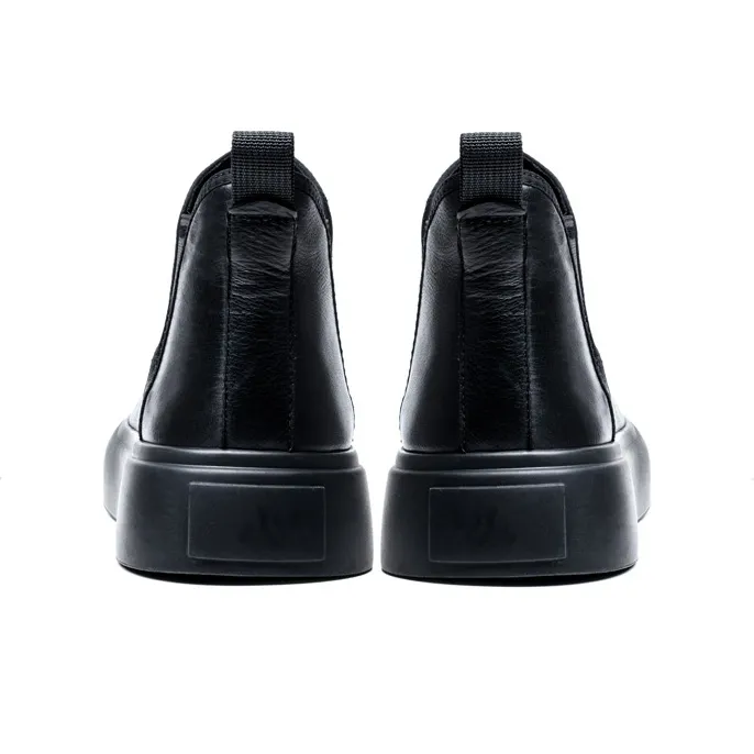 YEDANI Short Chelsea Boots Men's Black-3