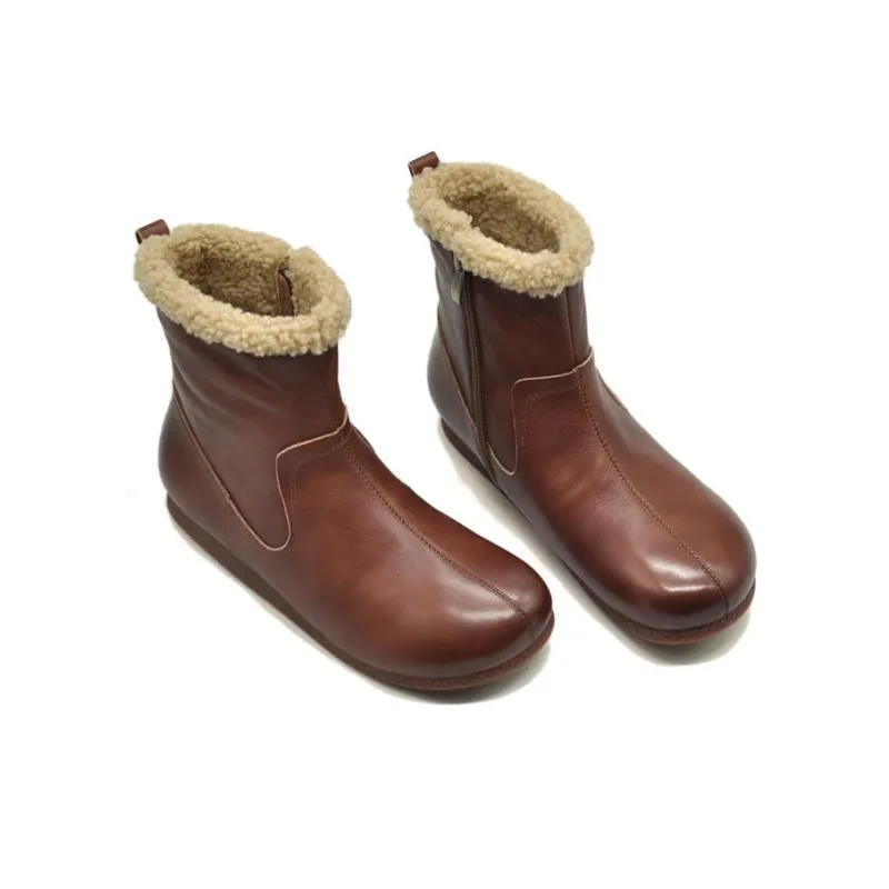 ARTMU Snow Boots Women's Black/Coffee-1