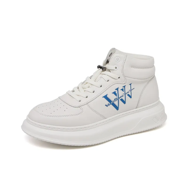 VICKI BROWN Ankle Boots Men White Blue/White Gold-1