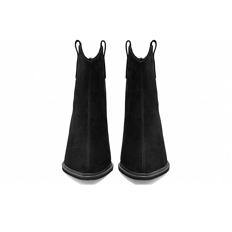 NINI WEST Ankle Boots Women's Black/Brown-3