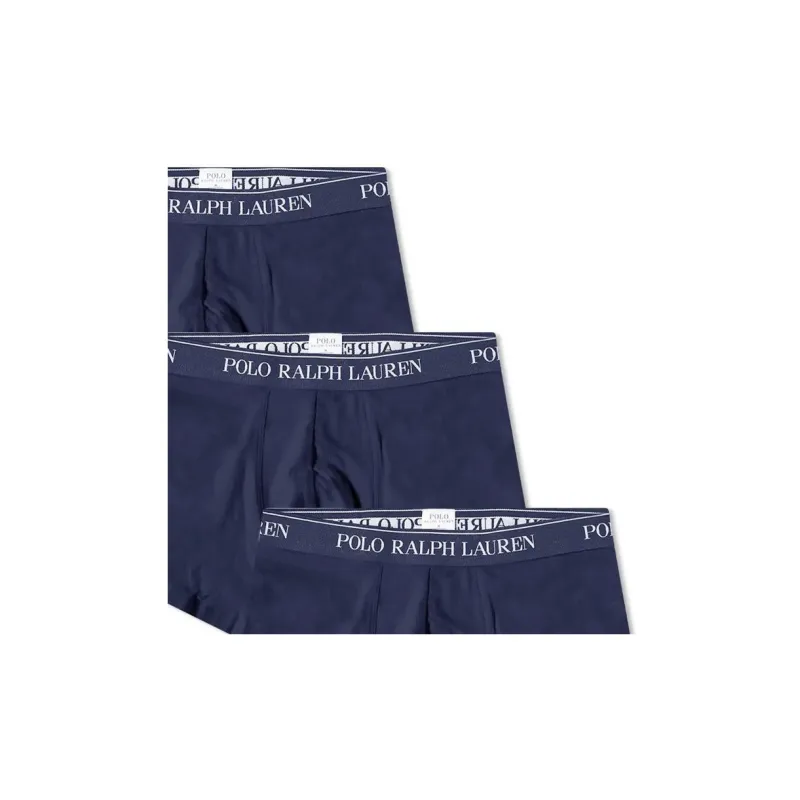 Polo Ralph Lauren Logo Waistband Boxer Briefs 3 Pack-3