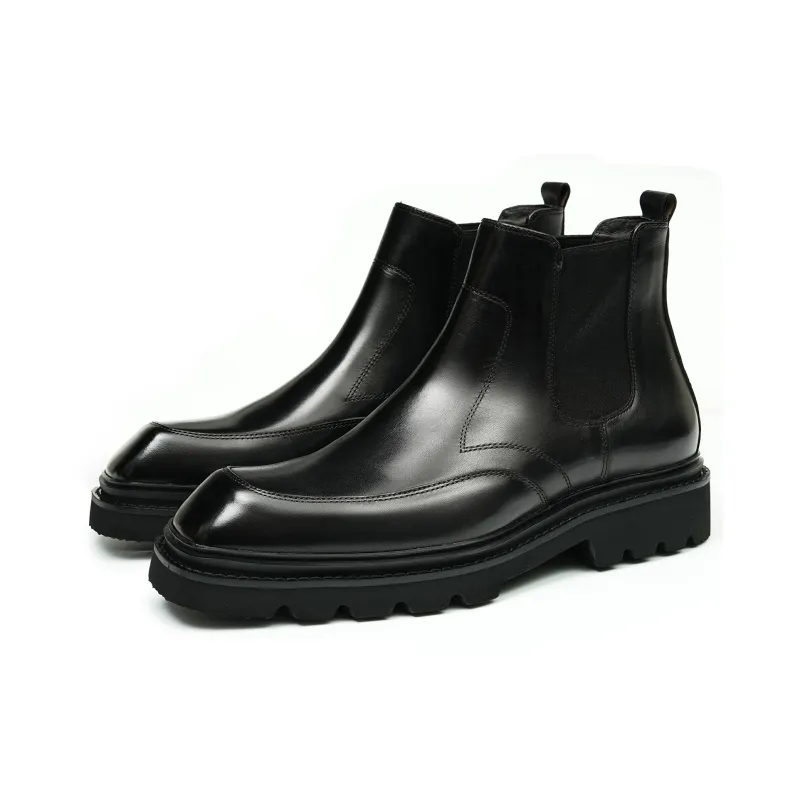 ASTON M.JAZZ Short Chelsea Boots Men's-1