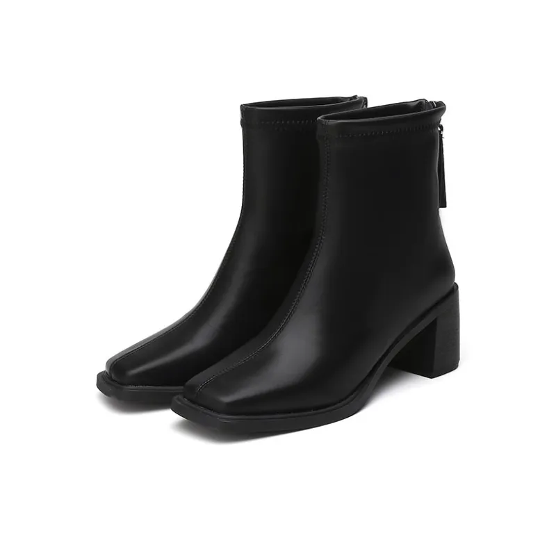 Jin Baichuan Ankle Boots 5cm Women's-2