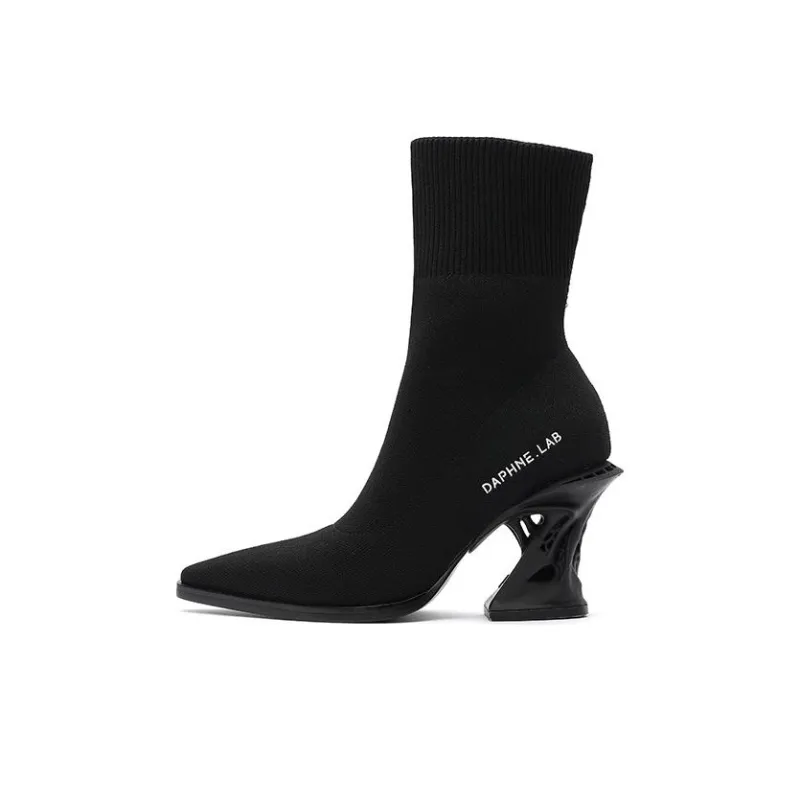 DAPHNE LAB Ankle Boots 8.5cm Women's-1