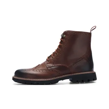 Clarks Short Martin Boot Men's Umber