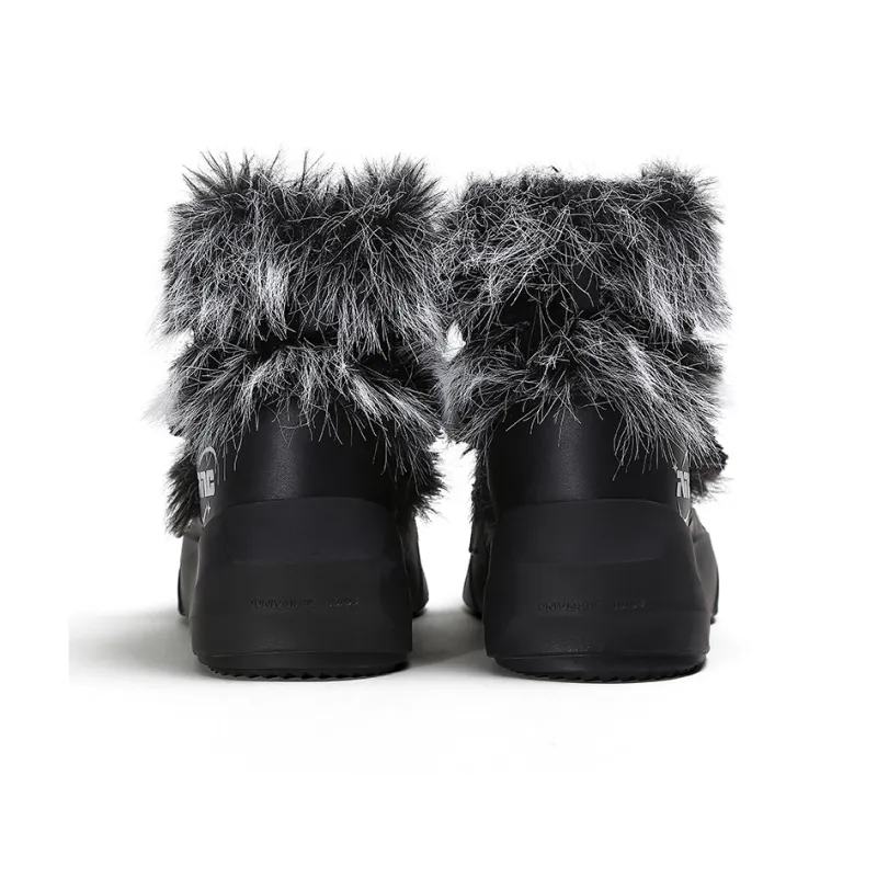 ADCDAVINCI Stardust Series Warm Wear Resistant Height Increasing Snow Boots Unisex Black-4